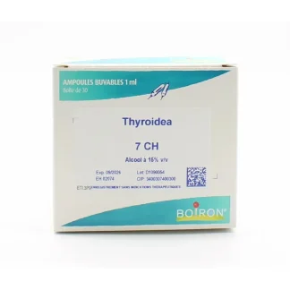 Boiron Thyroidea 7CH Ampoules Buvables 30X1ml