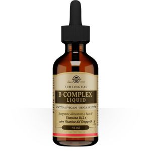 Solgar B-Complex Liquid Vitamin B12 Supplement Drops 56ml