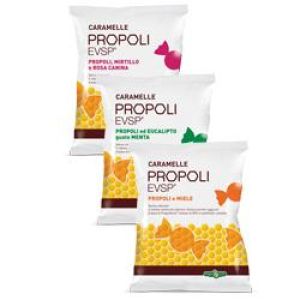 Propolis Evsp Propolis Candies Mint-Eucalyptus Flavor 65g