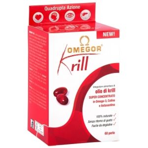 Omegor Krill Omega3 Epa And Dha Supplement Cognitive Functions 60 Soft Capsules