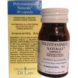Di Leo Natural Polivitamin Food Supplement 40 Capsules