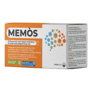 Memos Supplement 10 Vials of 10 ml With Tank Cap