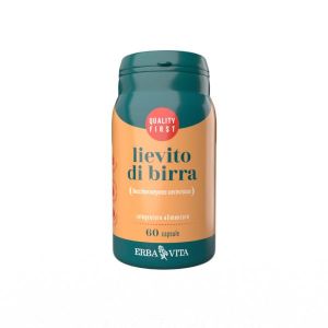Erba Vita Brewer's Yeast Supplement Skin Hair Nails 60 Capsules