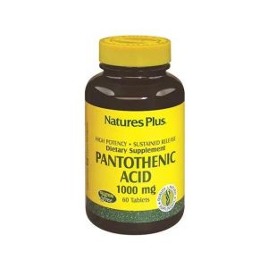 Nature's Plus Pantothenic Acid Supplement 60 Tablets