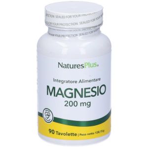 Nature's Plus Chelated Magnesium Supplement 90 Tablets