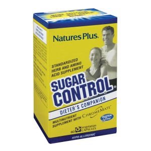 Nature's Plus Sugar Control Food Supplement 60 Capsules