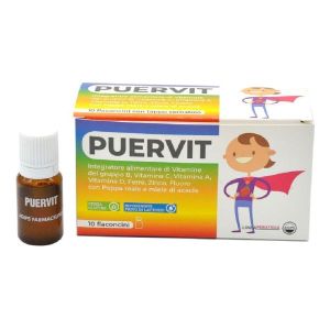 Puervit Supplement 10 Vials of 10 ml With Tank Cap