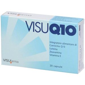 Visufarma Visu Q10 Food Supplement 20 Capsules