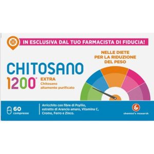 Chemist's Research Chitosan 1200 Extra Weight Control Supplement 60 tablets