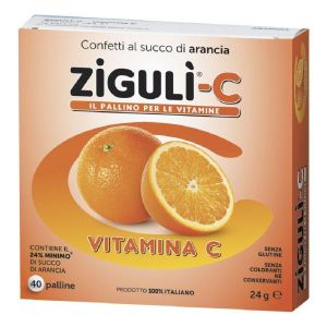 Ziguli C Vitamin-C Supplement Orange Flavor 24 g