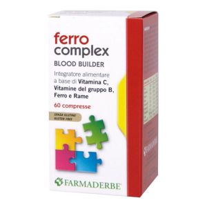 Farmaderbe Ferro Complex Food Supplement 60 Tablets