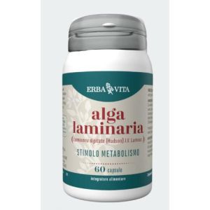 Erbavita monoplant capsules seaweed laminaria food supplement 60 capsules