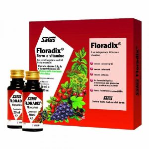 Salus Floradix Iron 10 vials 20ml