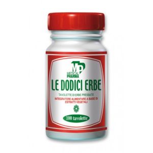 Medical Pharma Le Dodici Erbe Food Supplement 100 Tablets