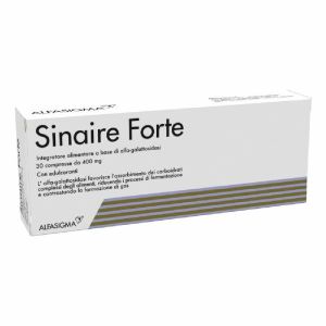 Sinaire 300 Galu Forte Supplement Against Intestinal Gas 30 Tablets