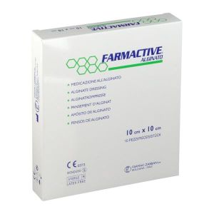 Alginato Calcico i Carbossimetilcellulosafarmactive Alginato 10x10cm 10 Pezzi
