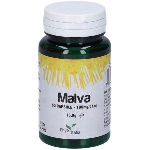 Phytoitalia Mallow Homeopathic Remedy 60 Capsules