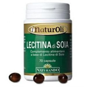 Naturando Soy Lecithin Supplement 70 Capsules