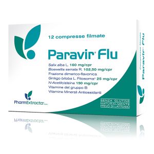 Pharmextracta Paravir Flu Food Supplement 12 Tablets