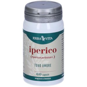 Erba Vita Hypericum Mood Supplement 60 Capsules 400 mg