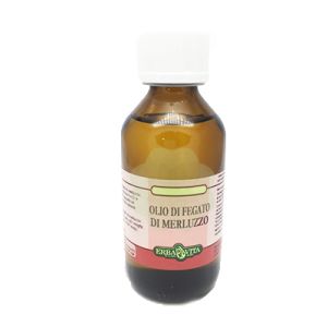 Erba Vita Cod Liver Oil Vitamin Supplement 100 ml