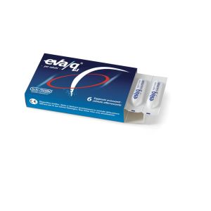 Eva/qu Evacuating Suppositories Effervescent Stimulus 6 Suppositories