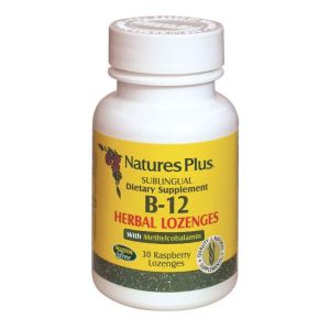 Nature's Plus Vitamin B12 Sublingual Supplement 30 Lozenges