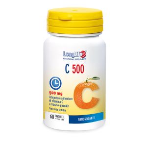 LongLife C500 Vitamin Supplement 60 Tablets Delayed Release