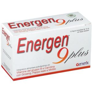 Energen 9 Plus Supplement 10 Oral Vials