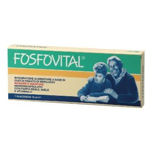 Fosfovital Cod Liver Oil Supplement 7 vials