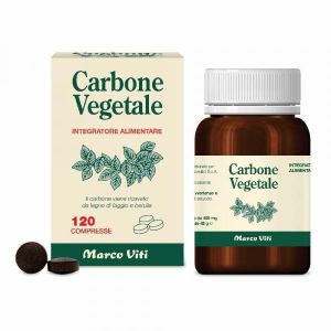 Marco Viti Vegetable Charcoal Food Supplement 120 Tablets