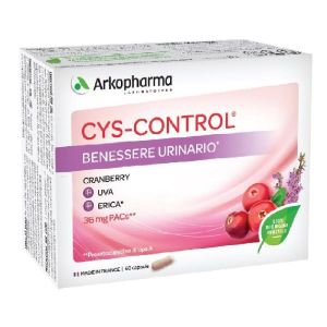 Arkopharma cys control cramberry food supplement 60 capsules