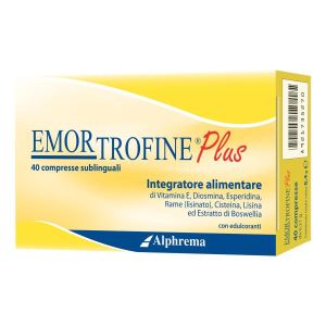 Alphrema Emortrofine Plus Food Supplement 40 Tablets