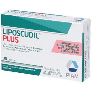 Liposcudil Plus Supplement Against Cholesterol 30 Capsules