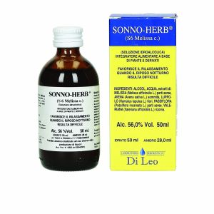 Herbal Laboratory Di Leo Sonno Herb S6 Lemon Balm Food Supplement 50ml