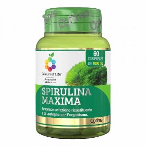 Optima Colors Of Life Spirulina Maxima Restorative Supplement 60 Tablets