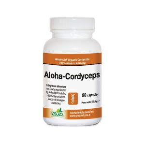 Aloha Organic Cordyceps Food Supplement 90 Capsules