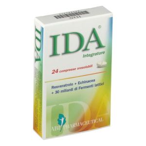 Ida Supplement Of Lactic Ferments 24 Buccal Tablets
