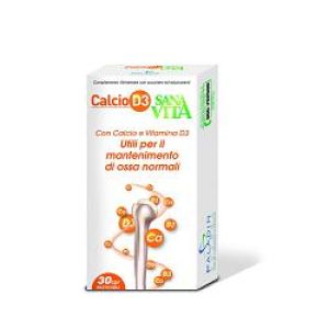 Sanavita calcium d3 supplement for bones 30 tablets