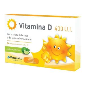 Metagenics Vitamin D 400 Ui 84 Chewable Tablets