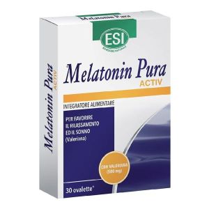 Esi Melatonin Pura Activ Sleep Supplement 30 Ovalettes