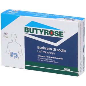 Butyrose Sodium Butyrate Supplement for the Intestines 30 Capsules