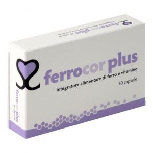 Essecore Ferrocor Plus Food Supplement 30 Capsules