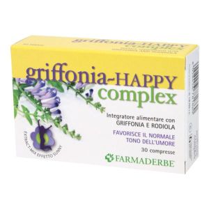 Farmaderbe Griffonia Happy Complex Mental Wellbeing Supplement 30 Tablets