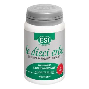Esi Le Dieci Erbe + Strong Digestive Supplement 100 Ovalette