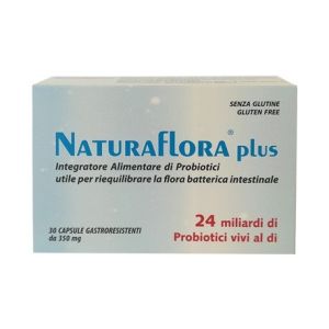Naturaflora Plus Intestinal Bacterial Flora Supplement 30 Capsules