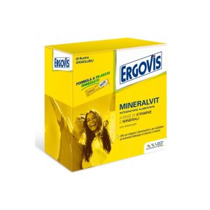 Ergovis Mineralvit Vitamin and Mineral Supplement 20 Buccal Sachets