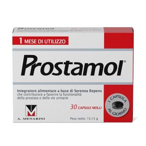 Prostamol prostate and urinary tract supplement 30 softgels