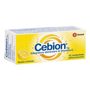Cebion Effervescent Lemon Vitamin C Supplement 10 Tablets