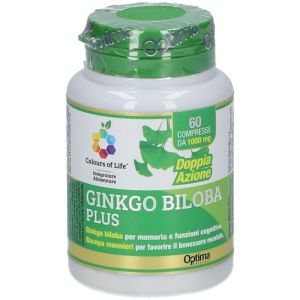 Optima Colors Of Life Ginkgo Biloba Plus Memory Supplement 60 Tablets
